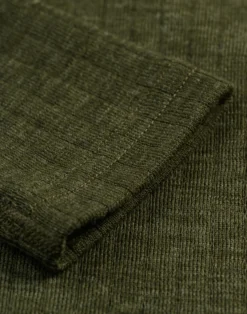 Bluse med half-zip til mænd