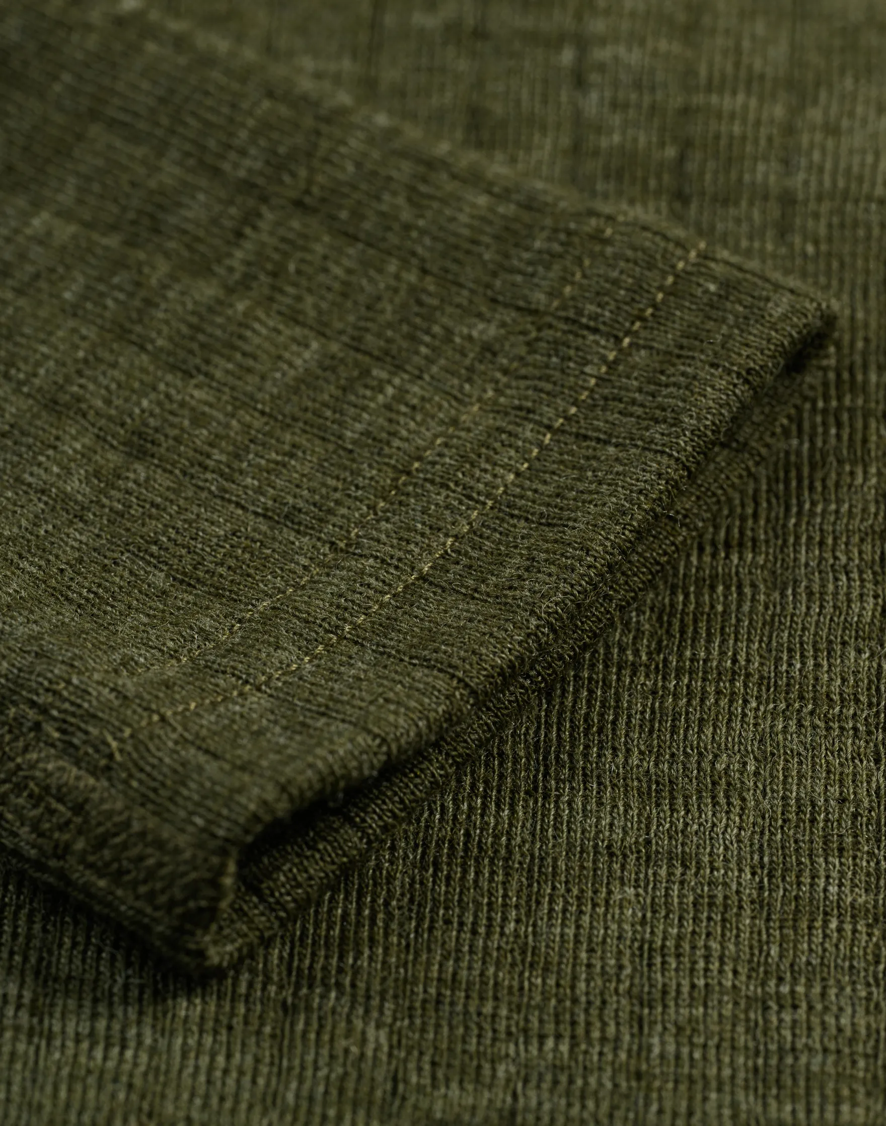 Bluse med half-zip til mænd