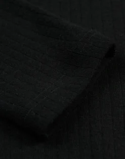 Bluse med half-zip til mænd