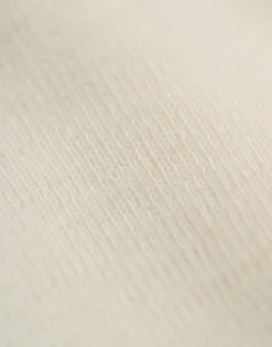 Bluse med V-hals i merinould til mænd