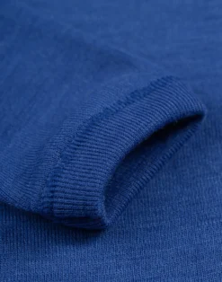 Body med lange ærmer i merinould til baby