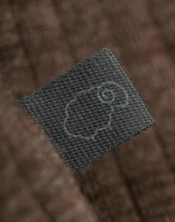 Body med lange ærmer i merinould til baby