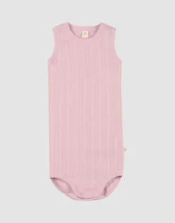 Body uden ærmer i bomuld til baby
