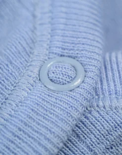 Body uden ærmer i merinould til baby