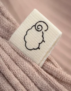 Body uden ærmer i merinould til baby