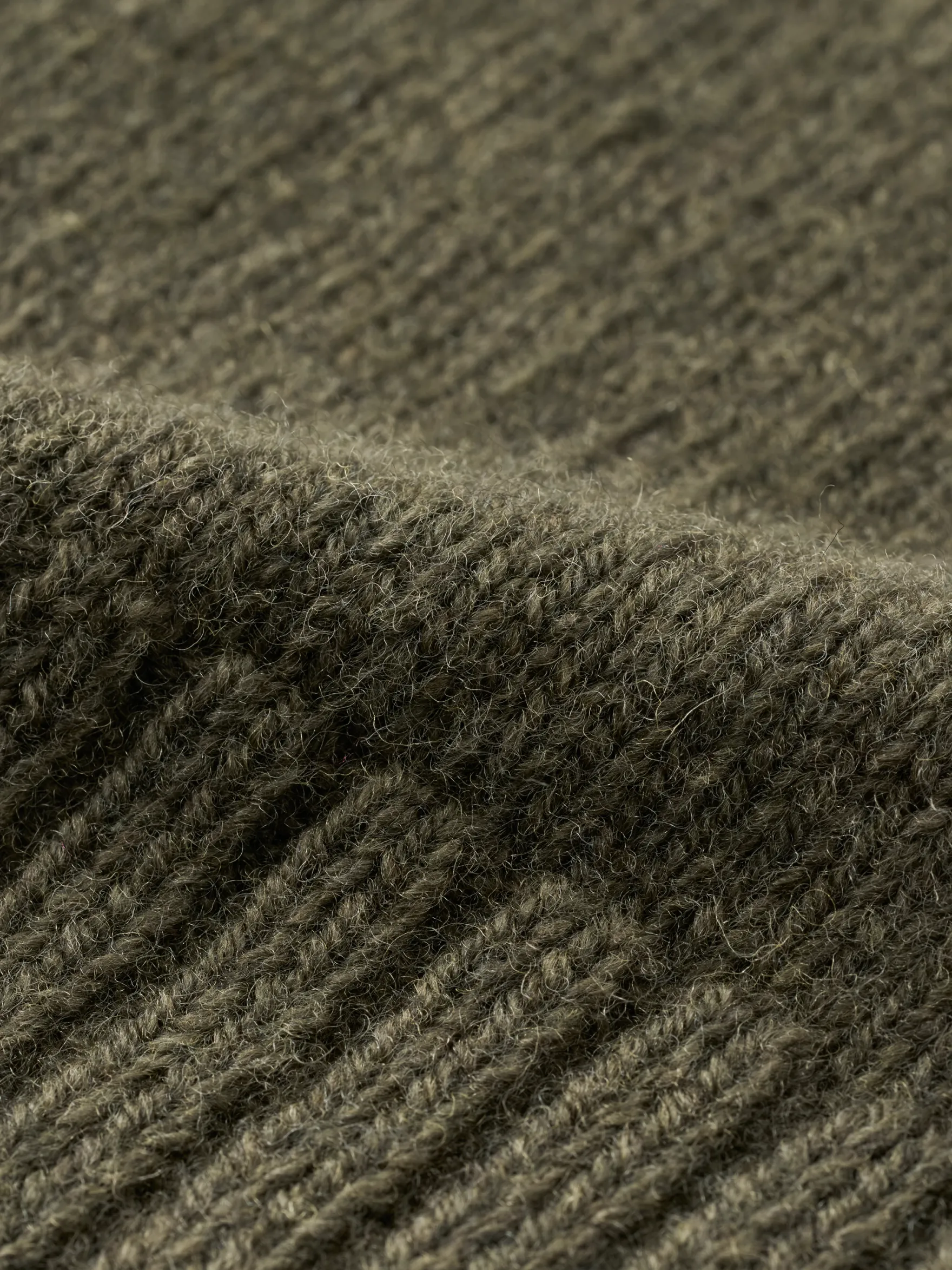 Boxy cardigan i lammeuld til kvinder