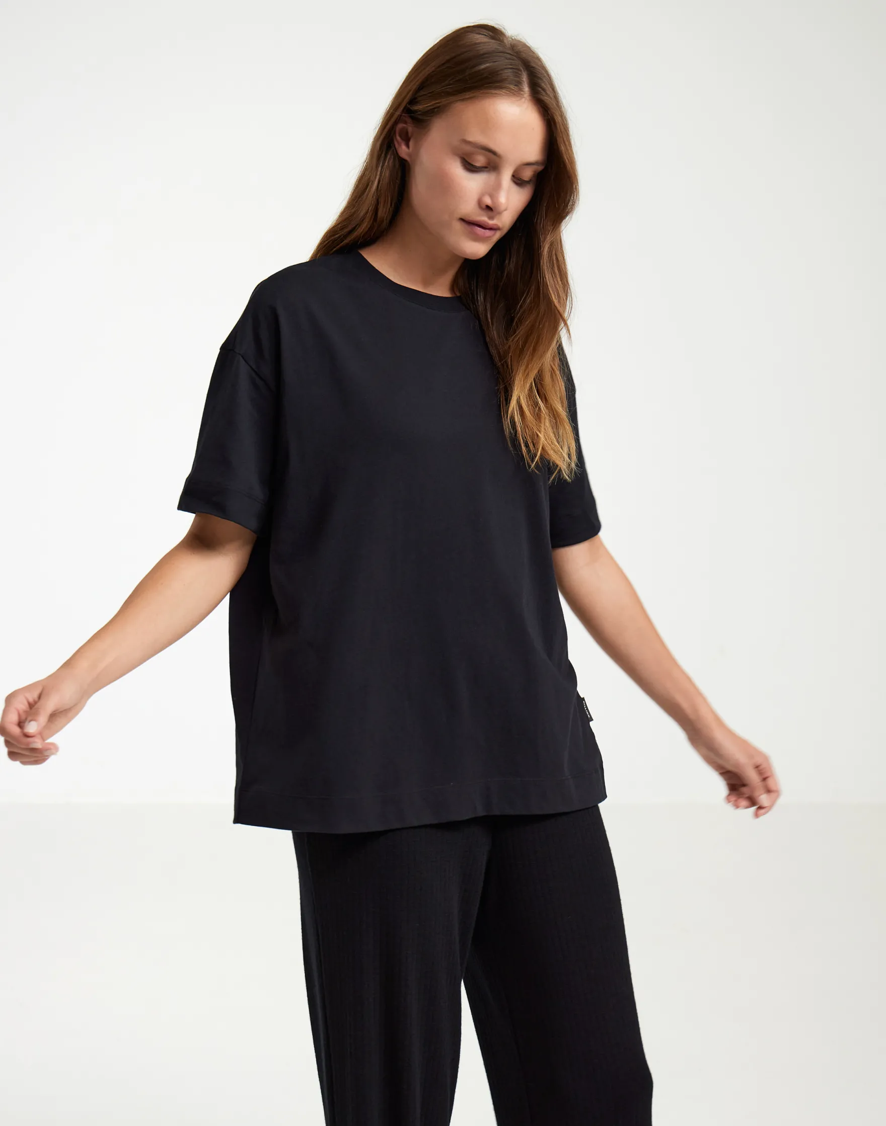 Boxy T-shirt i bomuld til kvinder