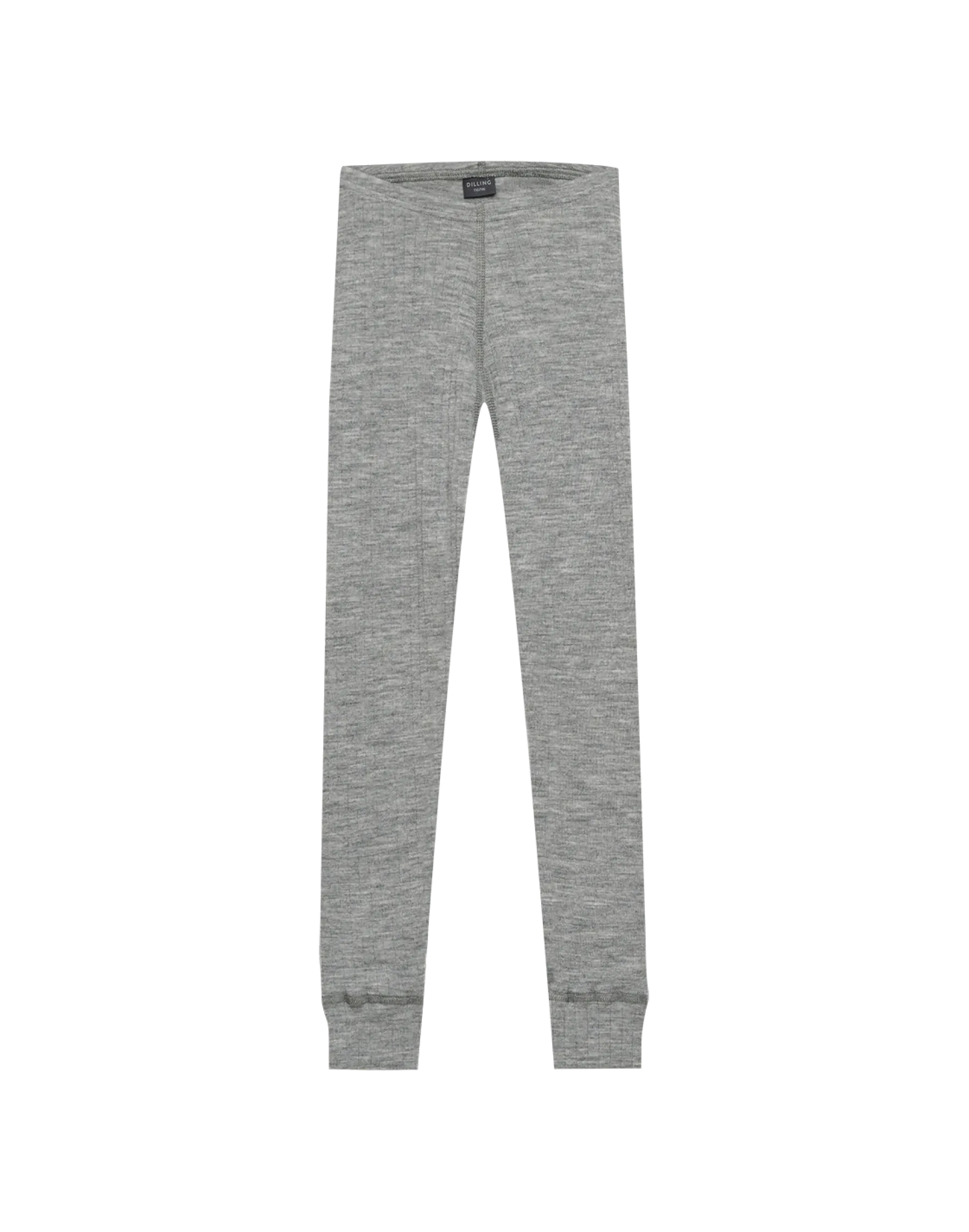 Børne leggings i bred uldrib