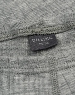 Børne leggings i bred uldrib