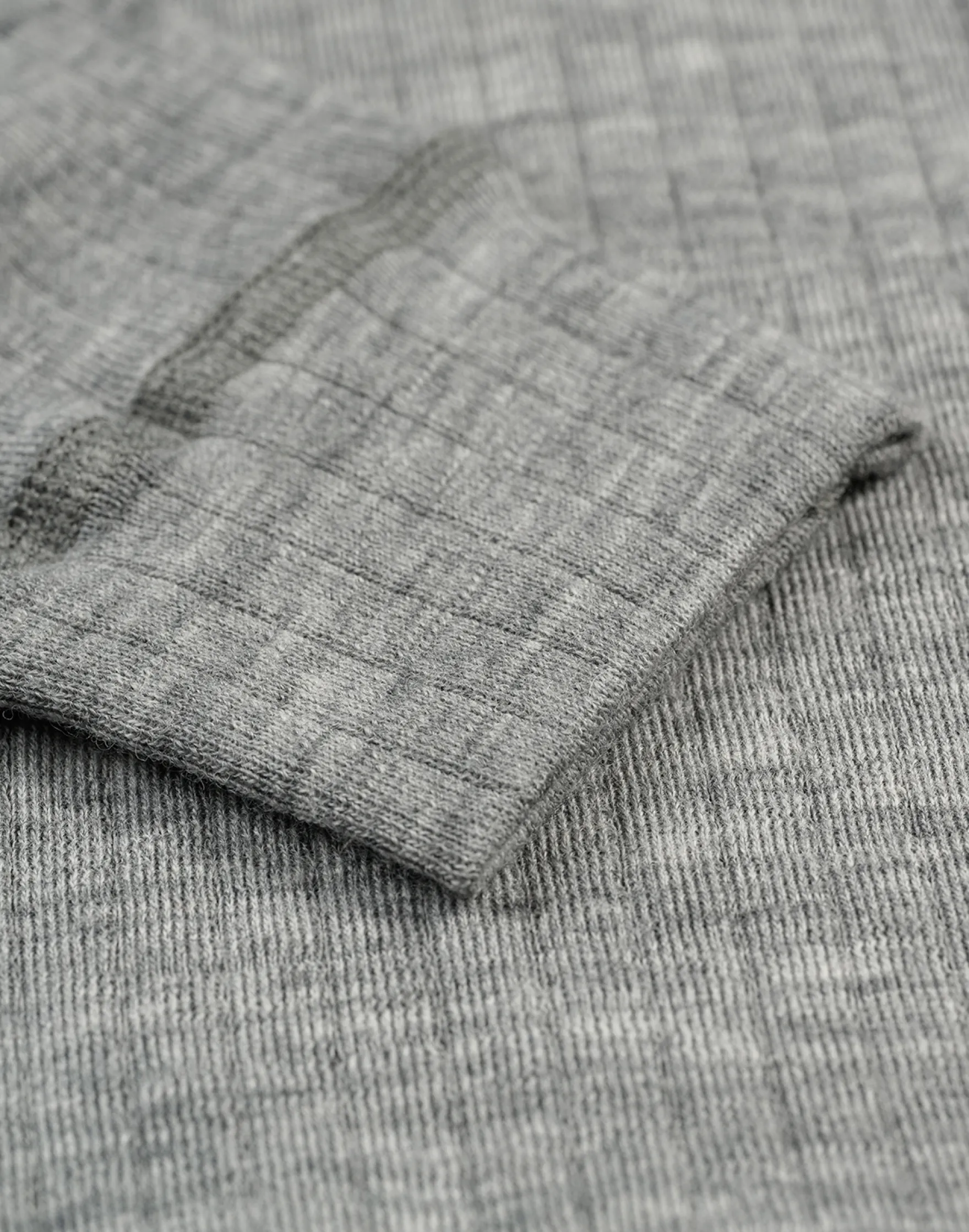 Børne leggings i bred uldrib