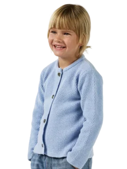 Cardigan i lammeuld til børn