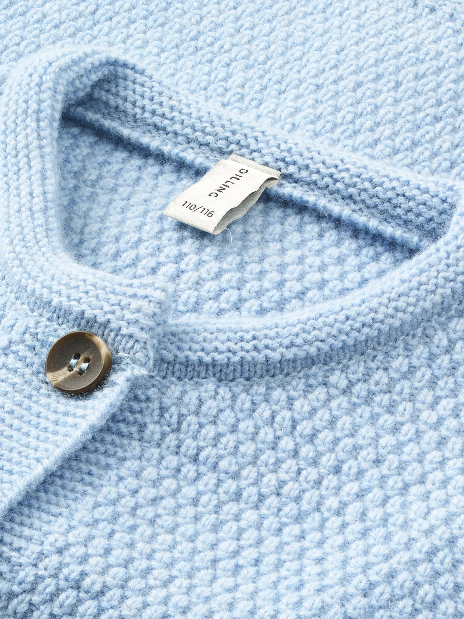 Cardigan i lammeuld til børn
