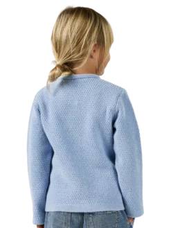 Cardigan i lammeuld til børn