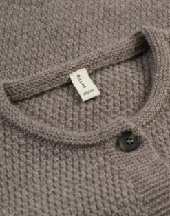 Cardigan i lammeuld til børn