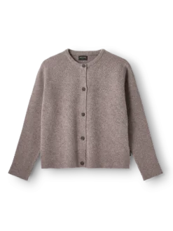 Cardigan i lammeuld til kvinder