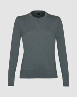 Crew neck i merinould til kvinder