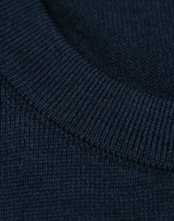 Crew neck i merinould til kvinder
