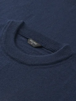 Crew neck i merinould til mænd