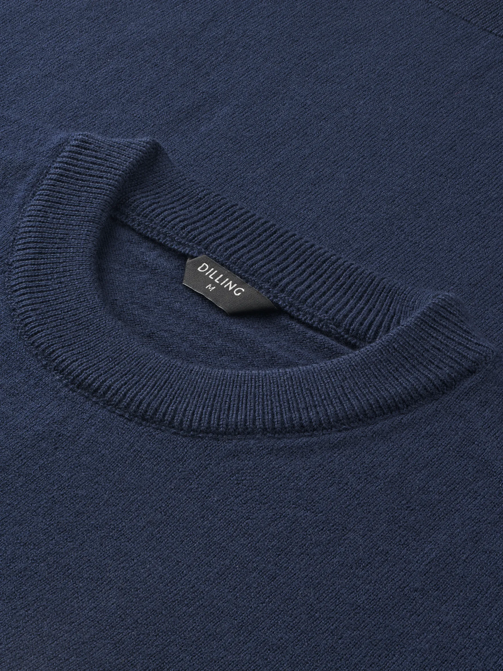 Crew neck i merinould til mænd