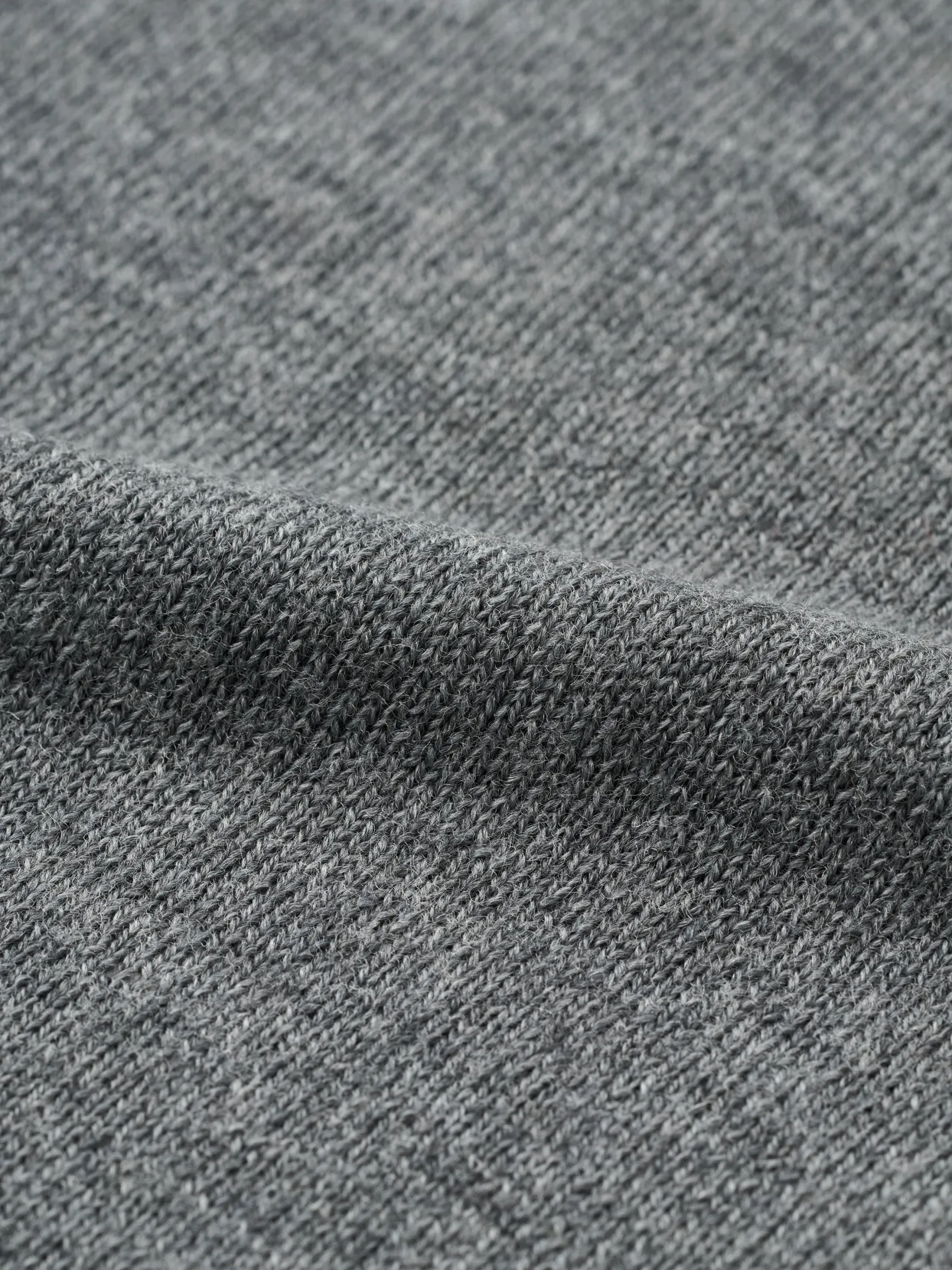 Crew neck i merinould til mænd