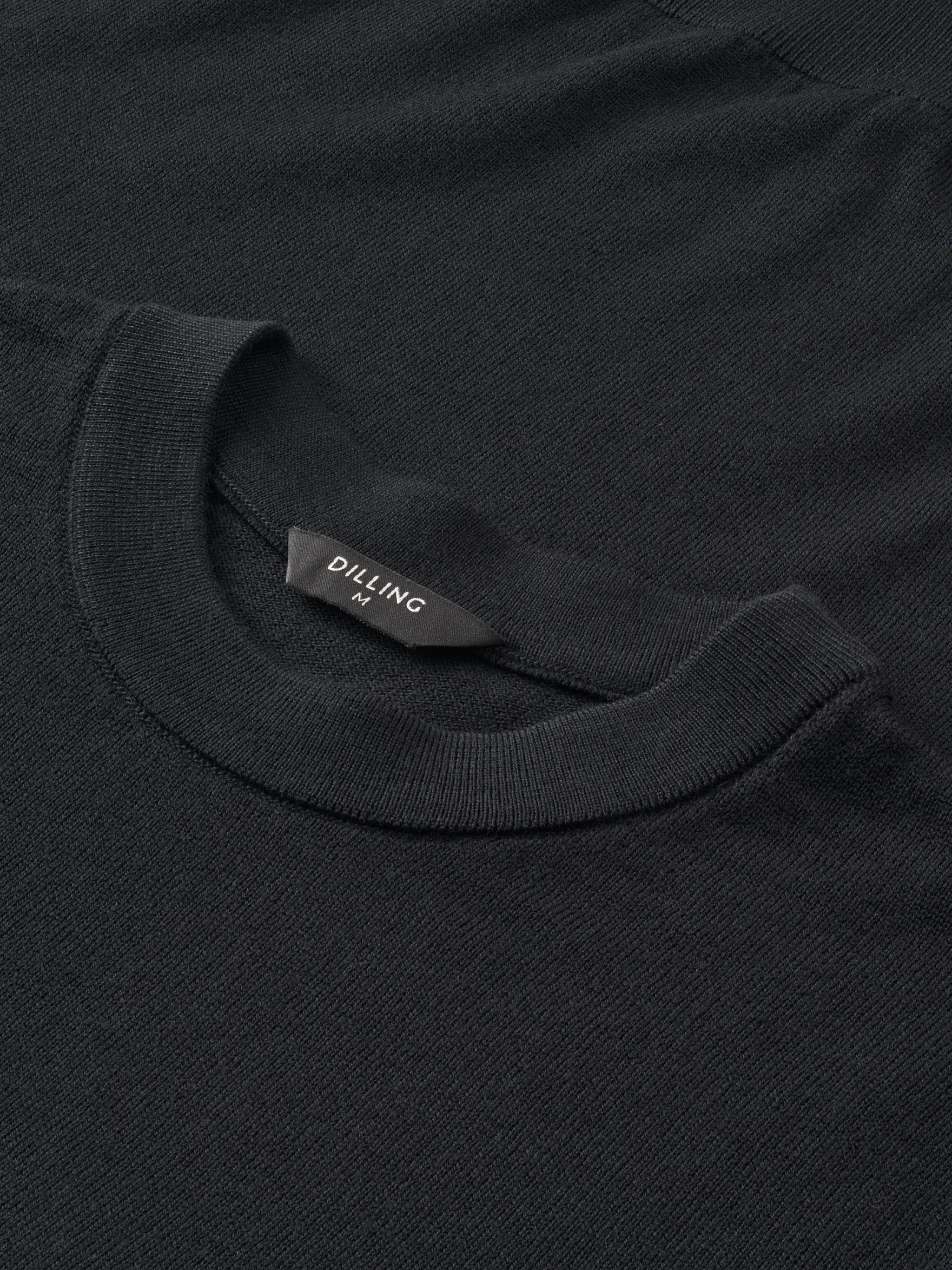 Crew neck i merinould til mænd
