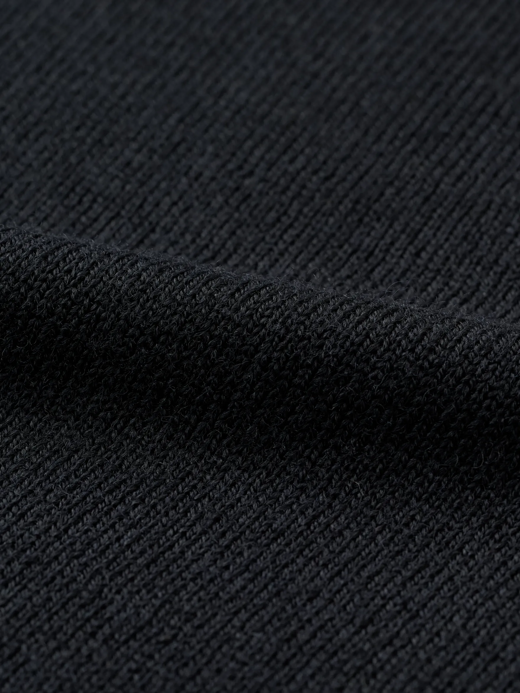 Crew neck i merinould til mænd
