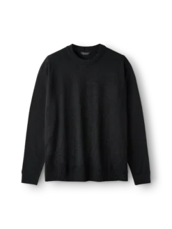 Crew neck i merinould til mænd