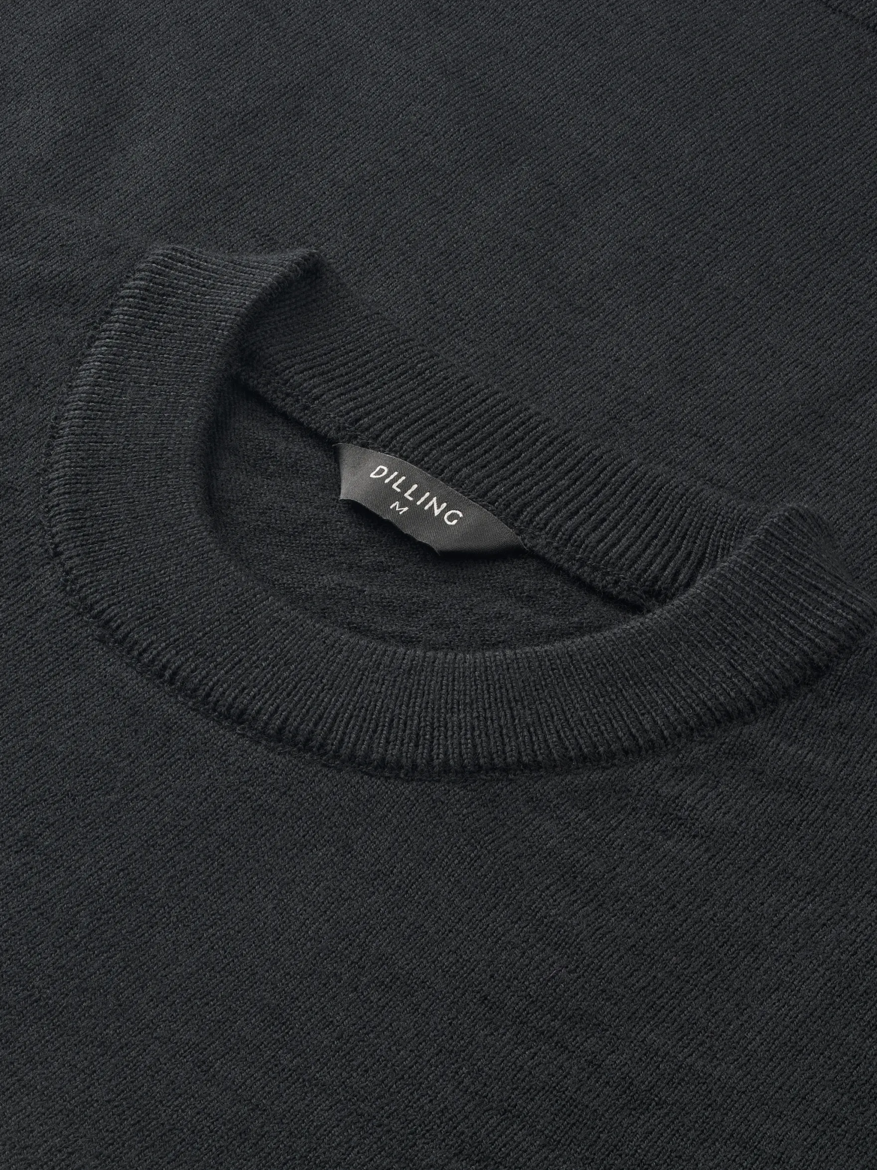Crew neck i merinould til mænd