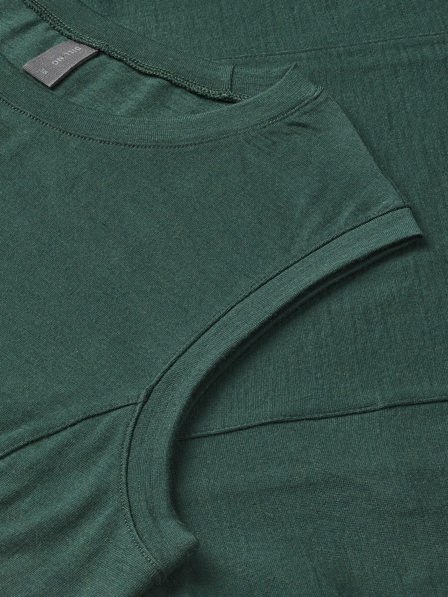Cropped tanktop i merinould til kvinder
