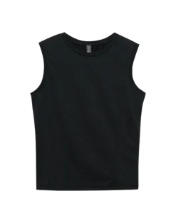 Cropped tanktop i merinould til kvinder