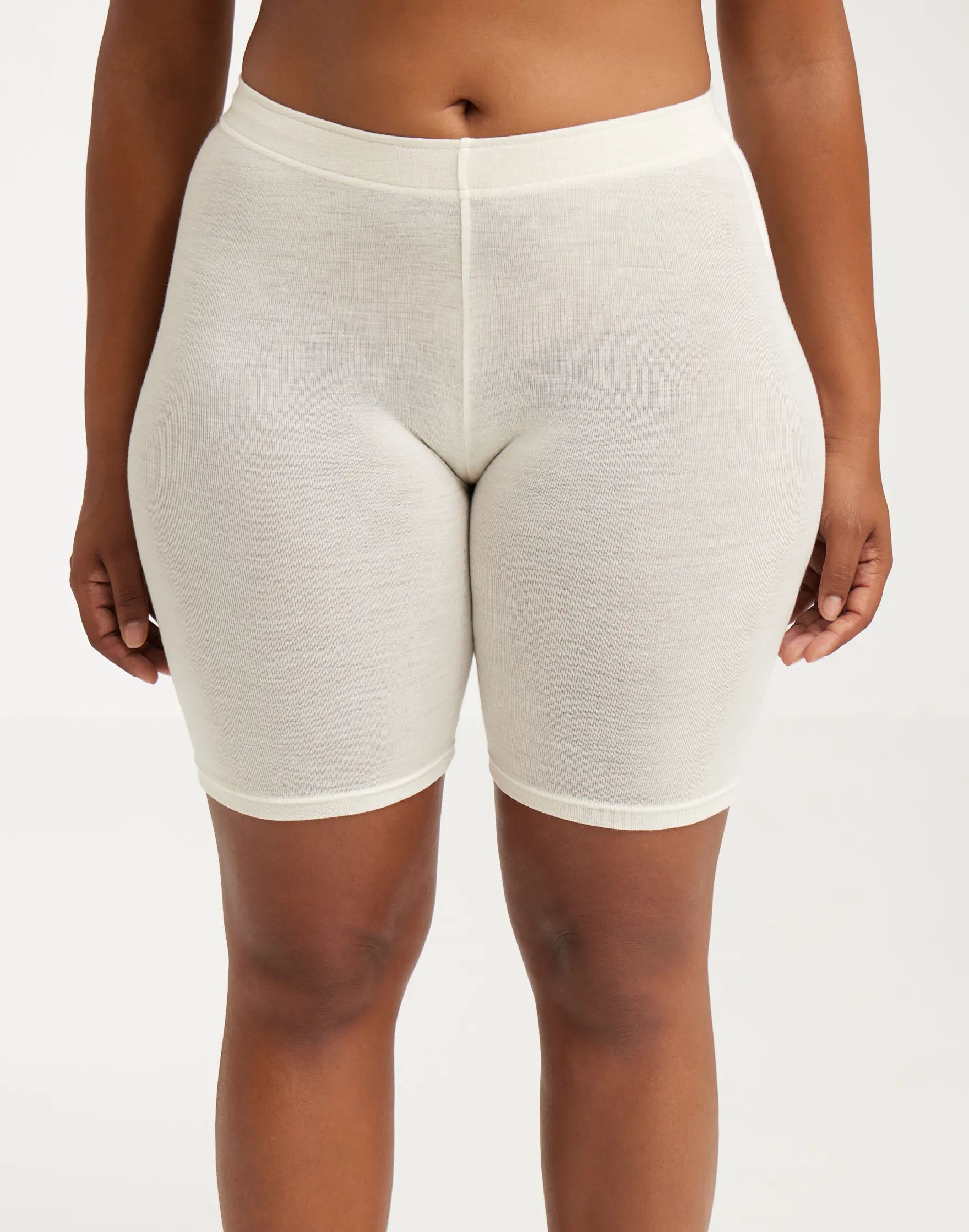 Cykelshorts i merinould/silke til kvinder