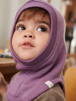 Elefanthue i merinouldfrotté til baby