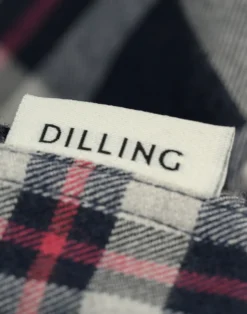 Flannelskjorte i bomuld/uld til mænd