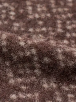 Half-zip-jakke i merinouldfleece til kvinder