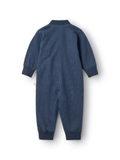 Heldragt i merinouldfrotté til baby