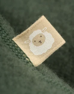 Jakke i merinouldfleece til baby