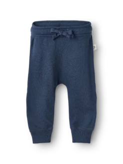 Joggers i merinouldfrotté til baby