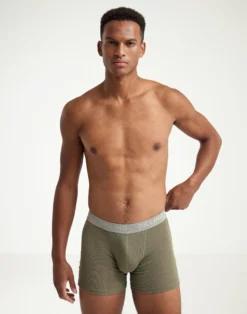 Klassiske boksershorts i merinould til mænd (3-pak)