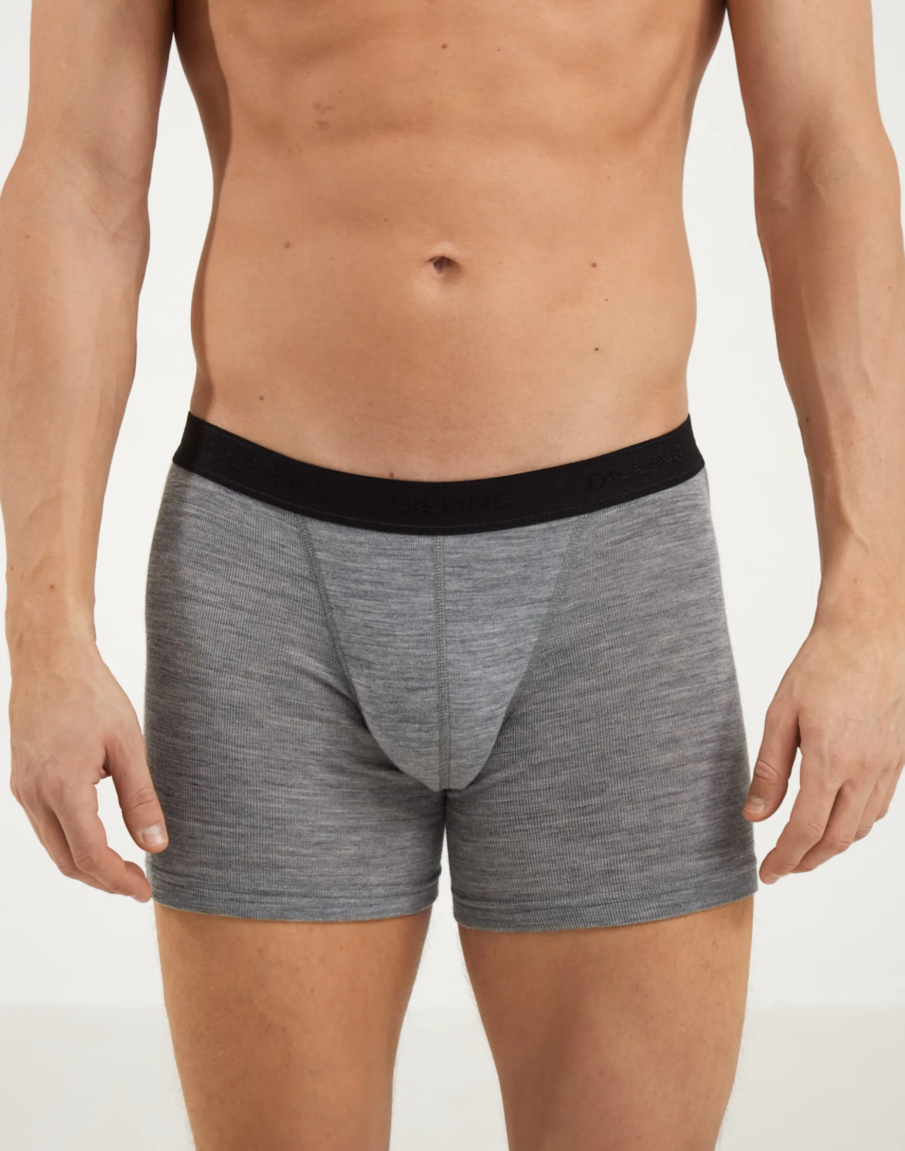 Klassiske boxershorts i merinould til mænd