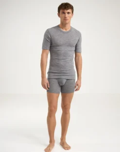 Klassiske boxershorts i merinould til mænd