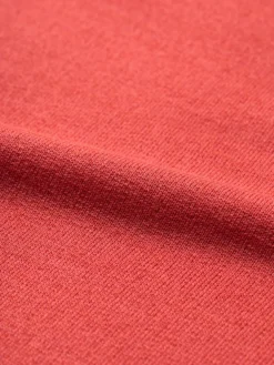 Kort sweatshirt i merinould til kvinder