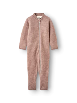 Køredragt i merinouldfleece til baby