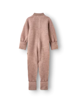 Køredragt i merinouldfleece til baby