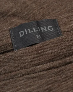 Lange boxershorts med gylp i merinould til mænd