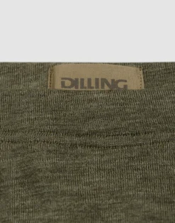 Lange boxershorts med gylp i merinould til mænd