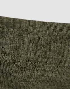 Lange boxershorts med gylp i merinould til mænd