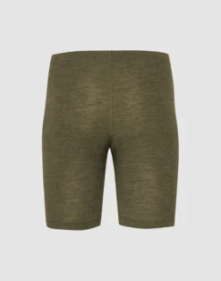 Lange boxershorts med gylp i merinould til mænd