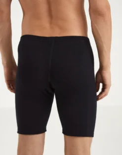 Lange boxershorts med gylp i merinould til mænd