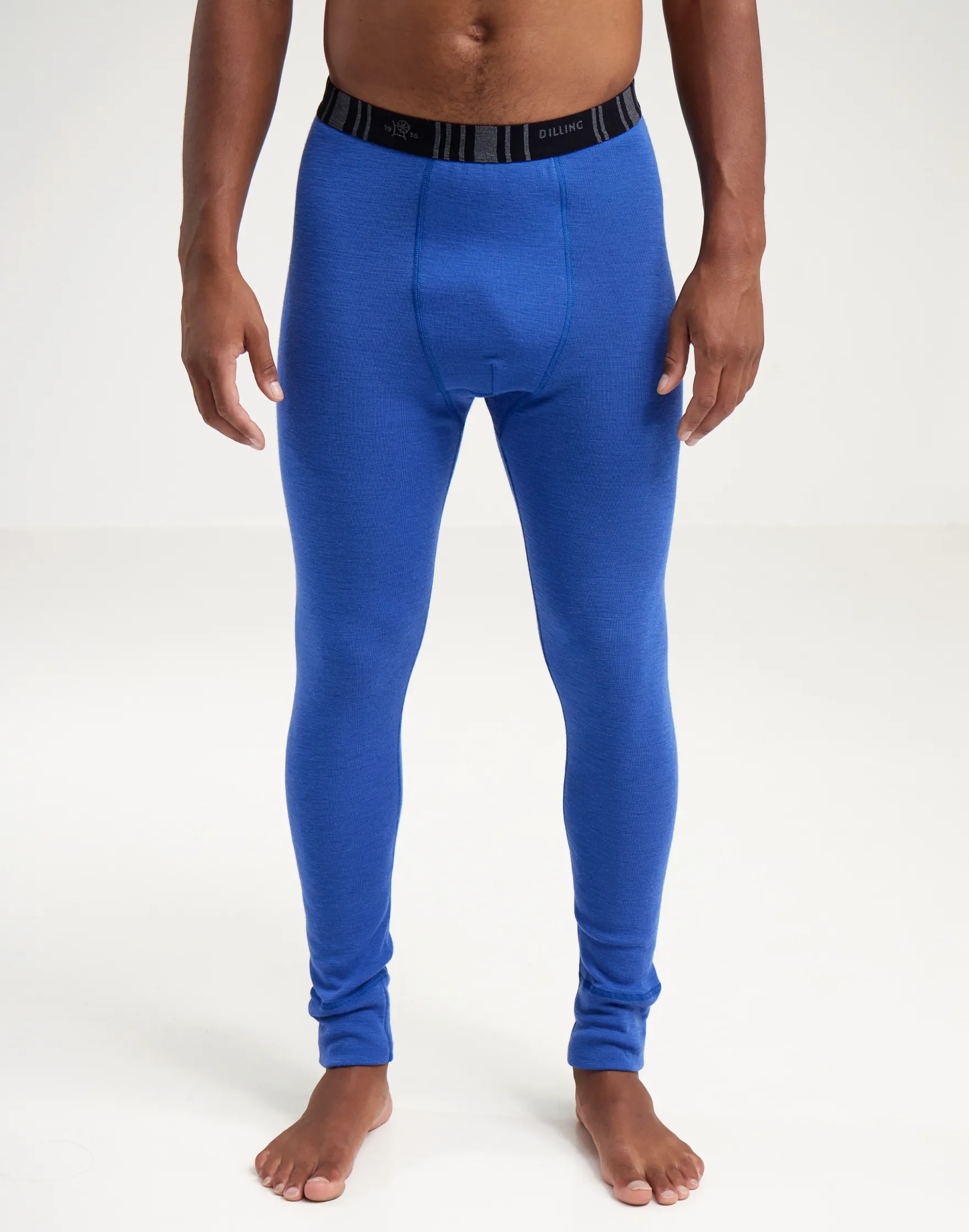 Lange underbukser uden gylp i merinould til mænd