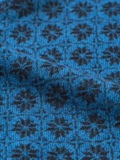 Leggings i merinould med nordisk mønster til baby